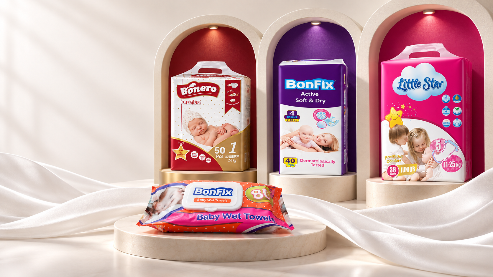 How To Build Economy, Standard And Premium Diaper Tiers